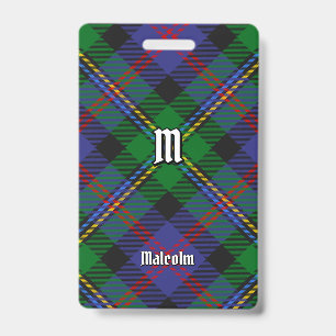 Crachá Tartan do Clã Malcolm
