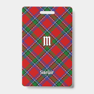 Crachá Tartan do Clã Sinclair