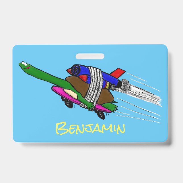 Crachá Tartaruga voadora (Frente)