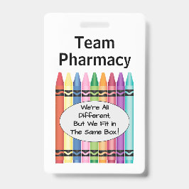 Crachá Técnico de Farmácia Personalizado