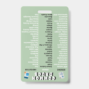 Crachá Técnico de Farmácia - Top 50 Medicamentos e Indica