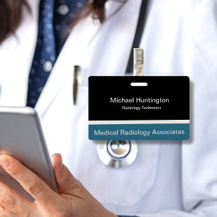 Crachá Tecnologia de radiologia médica