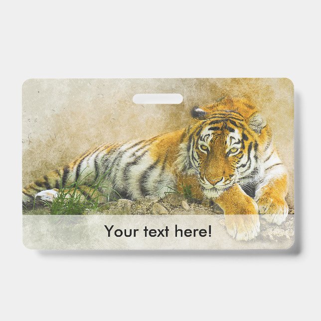 Crachá Tigre (Frente)