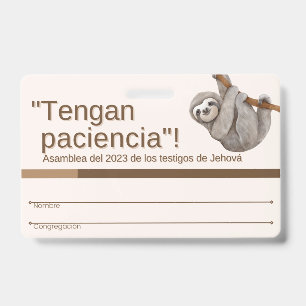 Crachá TJ Recuerdo de Insignia Região de Asamblea 2023