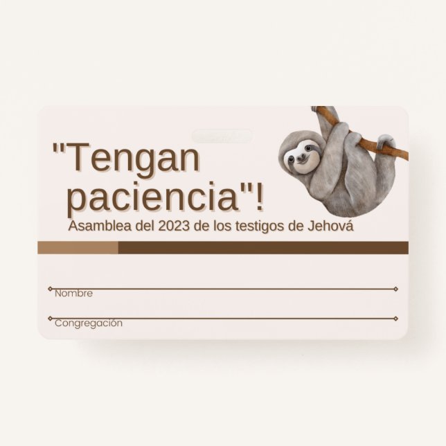 Crachá TJ Recuerdo de Insignia | Região de Asamblea 2023 (Frente)