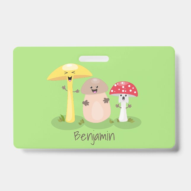 Crachá Toadstool (fungo-guaii) (Frente)