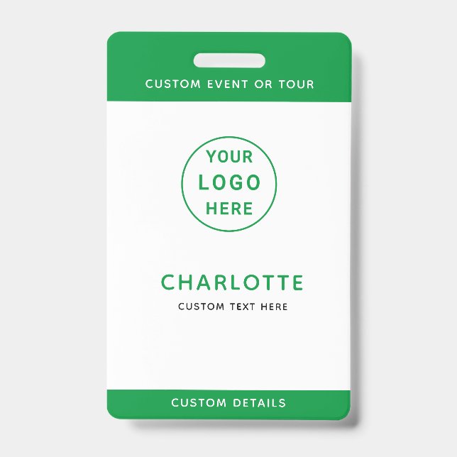 Crachá Tour de Música Escolar para Crianças do Modelo de  (Frente)