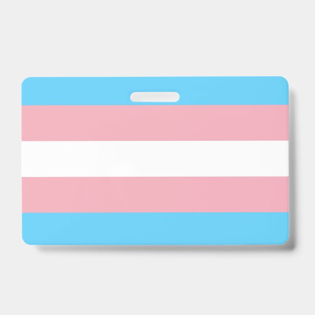 Crachá Transgender Flag (Frente)