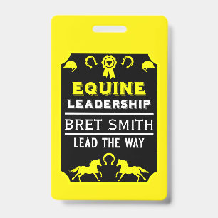 Crachá Treinamento de Liderança Equina