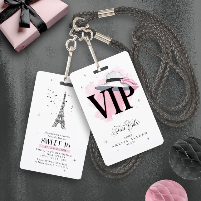 Crachá Trés Chic Parsio 16 ID1162 (Criador carregado)