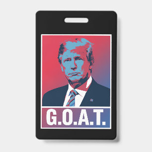 Crachá Trump Campeão da Eleição 2024 Republicano Vintage