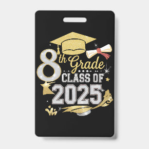 Crachá Turma da 8ª Série de 2025 Graduada Formatura