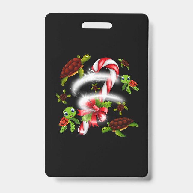 Crachá Turtle Lover | Apenas Uma Menina Que Ama Tartaruga (Frente)