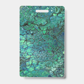 Crachá Ursos Pretos Azul e Verde