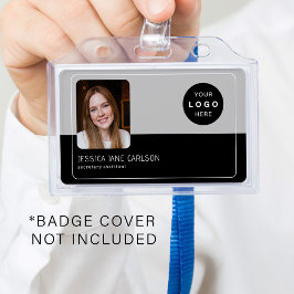 Crachá Usuário do logotipo da empresa do cartão de identi