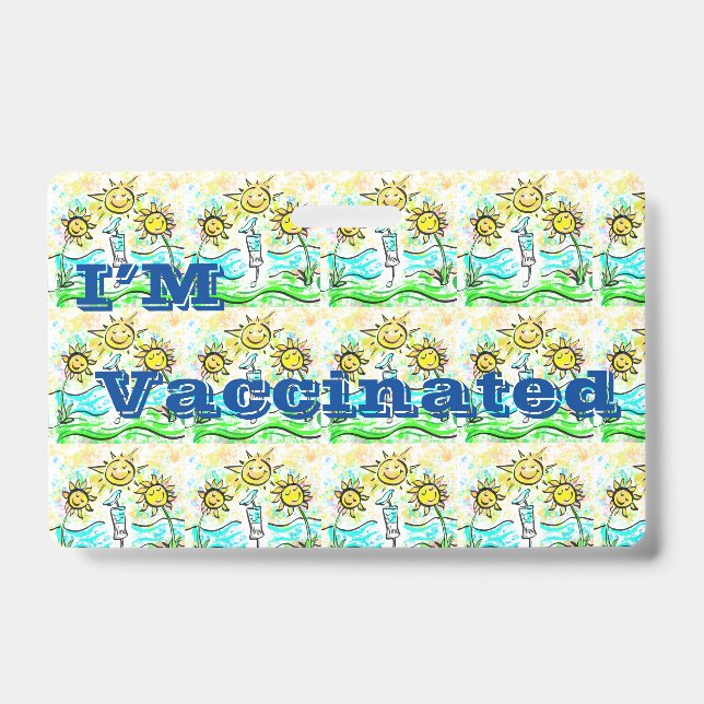 CRACHÁ VACINADO   (Frente)