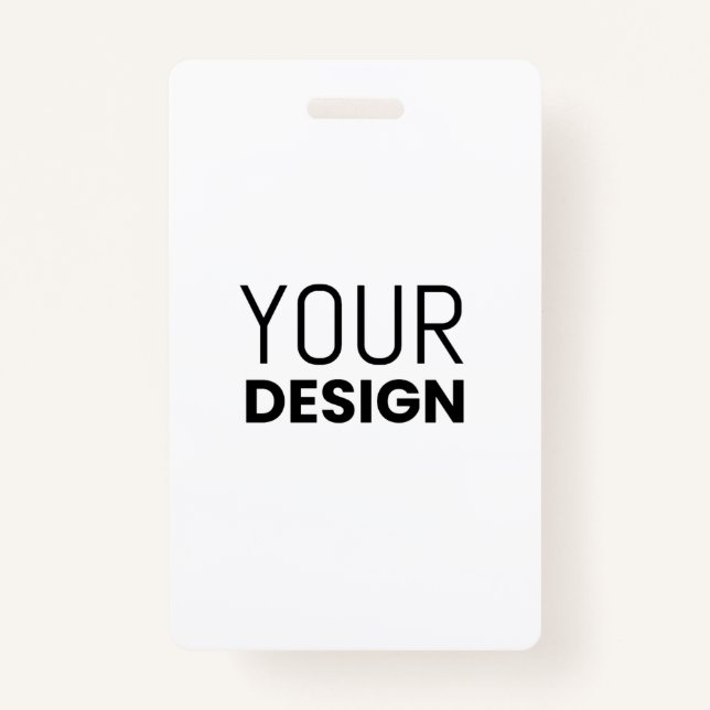 Crachá vertical (Frente)