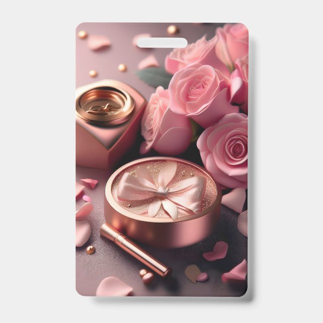 Crachá Vertical Personalizado (Frente)