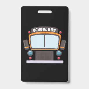 Crachá Viajantes De Ônibus Escolar Meninos Figuram Menin