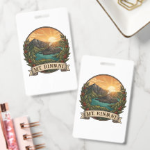 Vintage Mount Rinjani Indonesia Volcano Retro