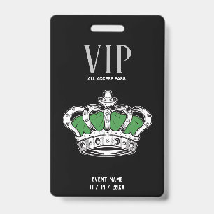 Crachá VIP Crown