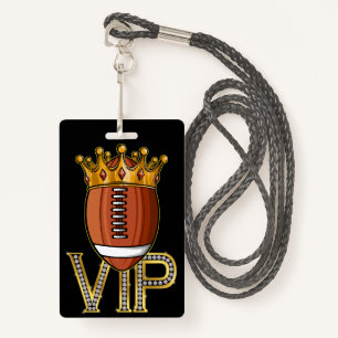 Crachá VIP Football Lanyard