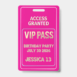 Crachá VIP passa no aniversário de 10 anos