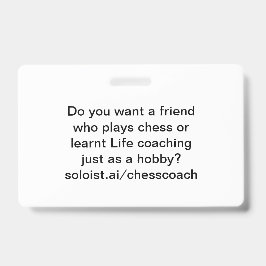 Crachá Você quer um amigo