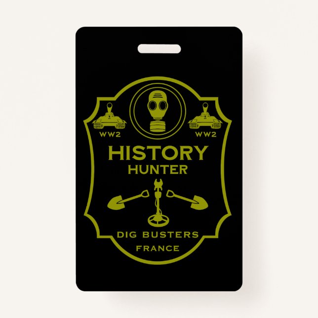 Crachá WW2 Trench Battlefield Metal Detecting Club (Frente)