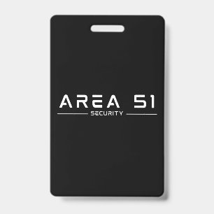 Crachá Zona 51 OVNI extraterrestre da Alienígena de Segur