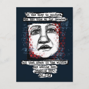 Crack No Cartão Postal Da Janela