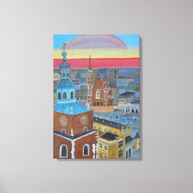 Cracóvia, canvas Polônia (Frente)