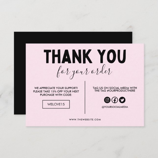 Crafty Obrigado Media Insert (Frente/Verso)