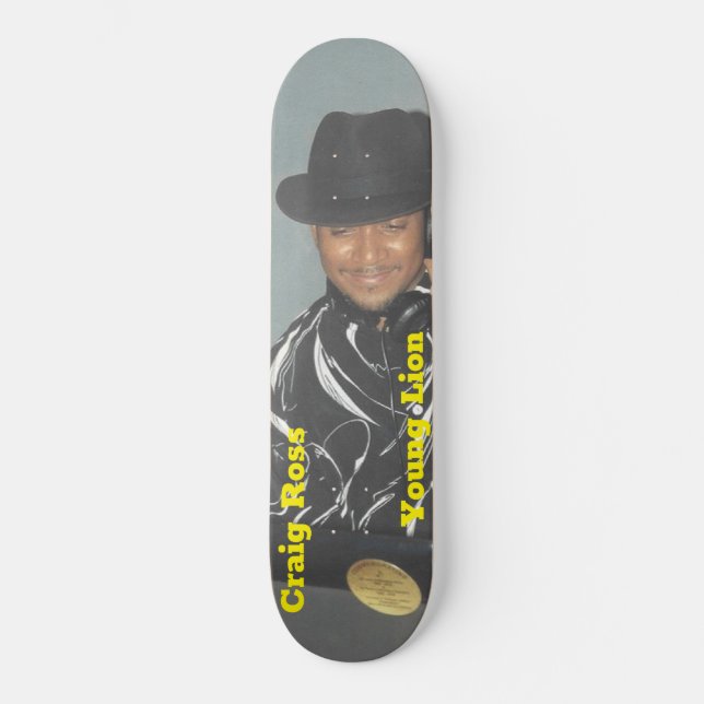 CRAIG ROSS YOUNG LION SKATEBOARD (Frente)