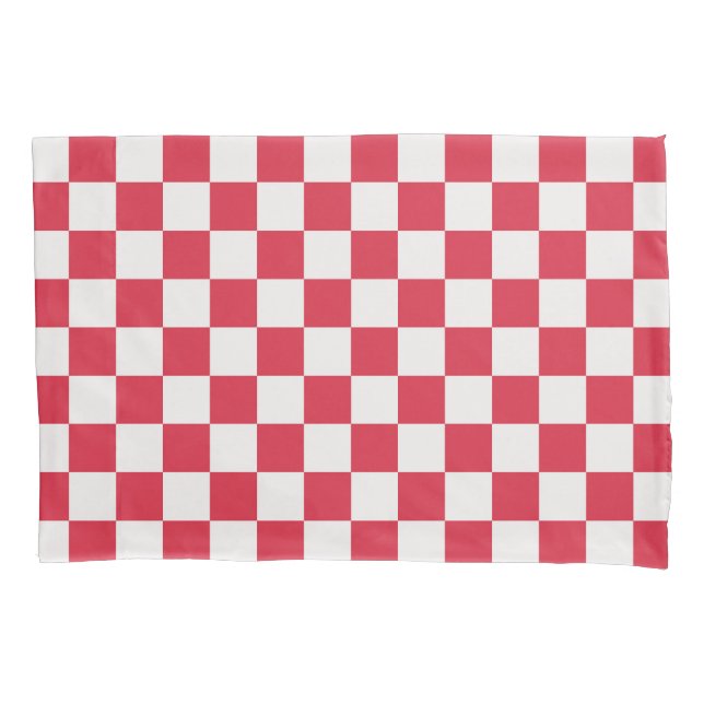 Cranberry fizz checkerboard pattern (Frente-Esquerda)