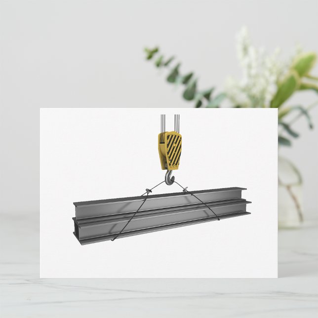 Crane Levantando Meninas Convites (Criador carregado)