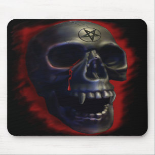 Crânio 1 Mousepad do demónio