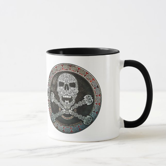 Crânio & caneca celtas dos Crossbones (Direita)