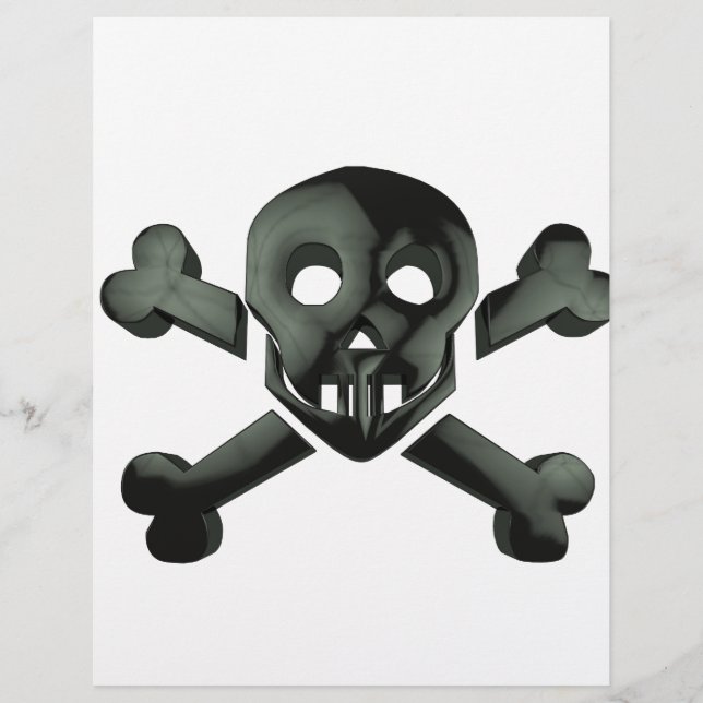 crânio cruzado (Frente)