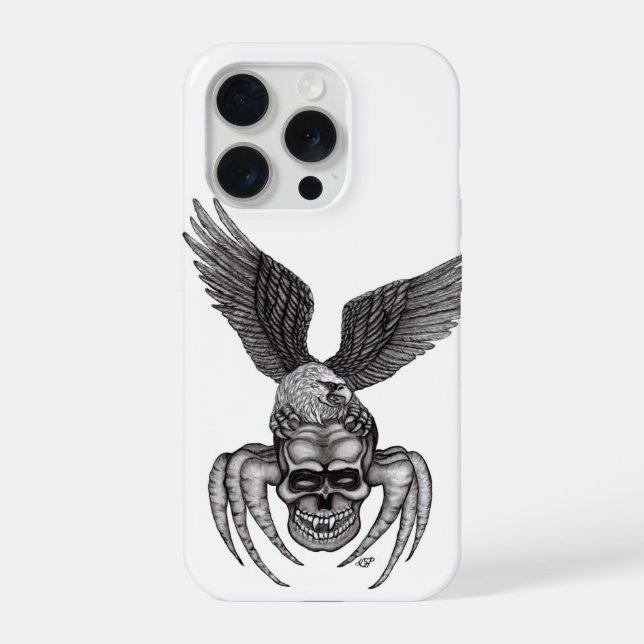Crânio de Aranha com Águia (Verso)