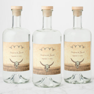 Crânio De Vaca De Casamento Russo Ocidental