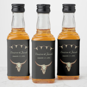 Crânio de Vaca Touro Negra Russo Ocidental