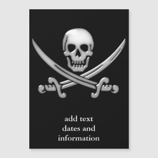 Crânio e Espada Cruzada Pirata (TLAPD)