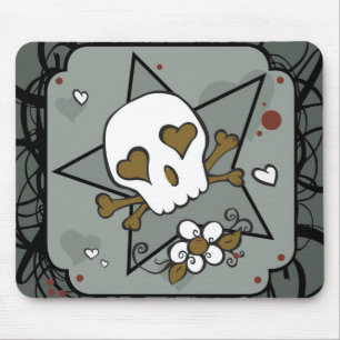 Crânio Mousepad do tatuagem