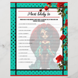 Crânios de Açúcar do Teal e das Rosas vermelhas ma