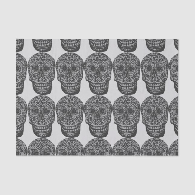 crânios papel tecidular (Frente )