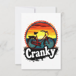 Cranky Sunset Bicycle Tee - Energize sua carona