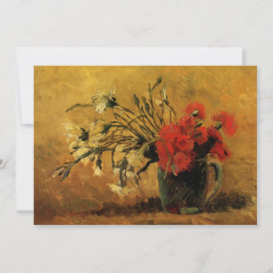 Cravo Vermelho e Branco por Vincent van Gogh