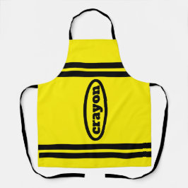 Crayon Apron Family & Group Costumes - Amarelo
