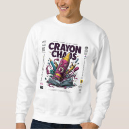 Crayon Caos Art – Camiseta de Crayon Derretido Tri